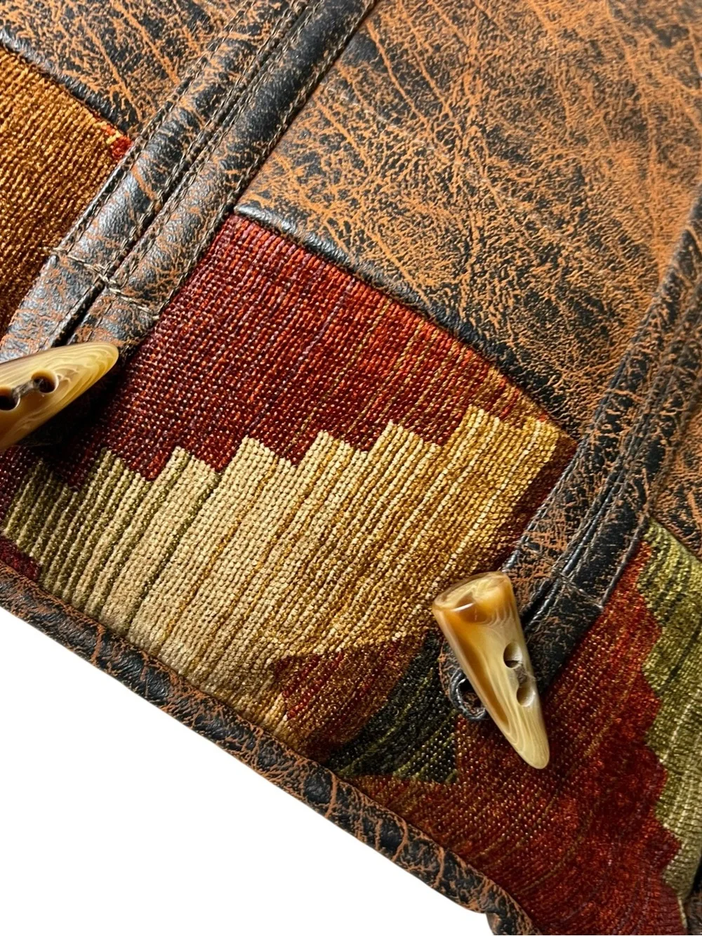 Croscill Set of 2 Accent Pillows - Rugged, Southwestern, Geometric Decor
